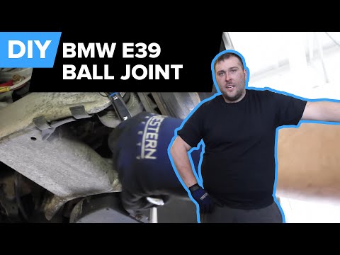BMW E39 Wheel Carrier Ball Joint Replacement (Rear Sway Bar End Link, Integral Link) FCP Euro
