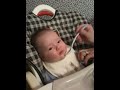Charlie's 1st meal