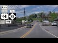 Video through Franklin, North Carolina.