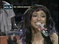 Mya at WNBA All Star Game