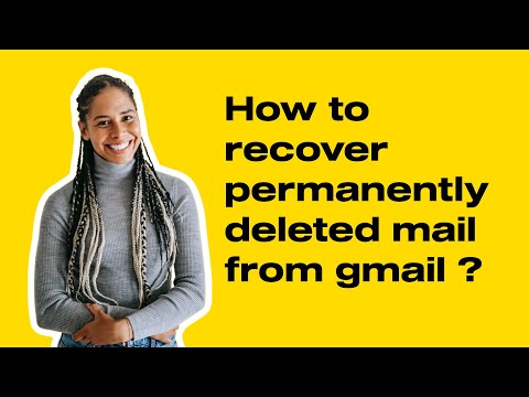 how to recover gmail trash