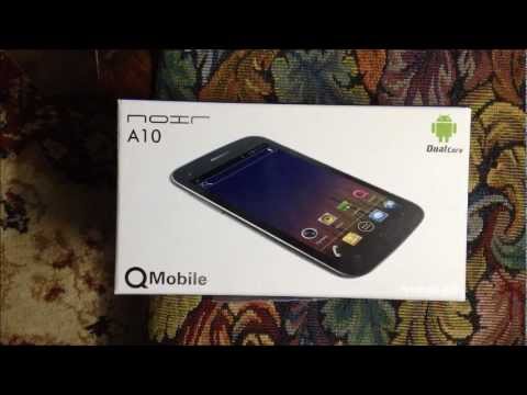 Q mobile Noir A10 Latest Mobile 2012 with Android 4.0.4 Unboxing & Review (urdu)