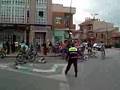 Vuelta ciclista a murcia. caida llegada a torres de cotillas