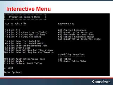how to use control m