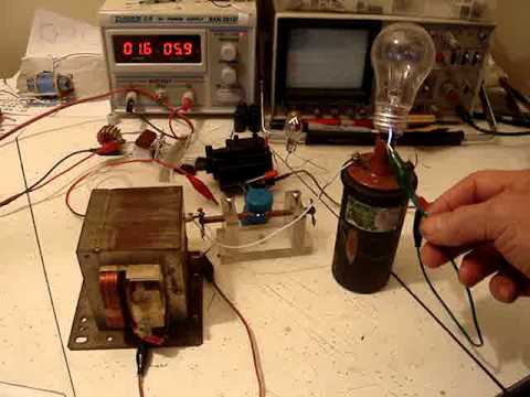 TROS - low power alternative to Tesla Coil based on Spark-Gap-Generator actuated by Transistor Oscillator.