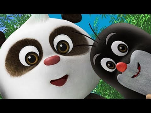 Премьера! Новые мультики 2017 - Кротик и Панда - Друг издалека + Вечеринка для Кротика