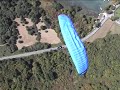 Paraglider D-bag drop