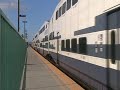Southbound Central Coast Pacific Surfliner arrives Oceanside