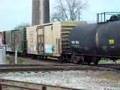 Norfolk Southern and CSX Freight Trains meet in Cordele, GA