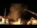 Brand einer Autowerkstatt in Weinheim am 24.11.2010