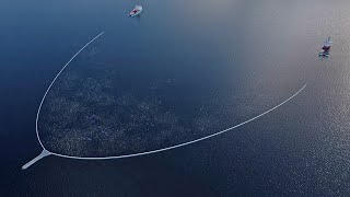 The Ocean Cleanup begins cleaning the Great Pacific Garbage