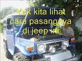 Slide gambar pasang HCS di jeep