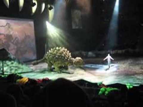 Ankylosaurus caught walking around ...