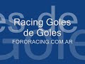 racing goles de goles