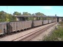 NS 7678 Leads Loaded Coal Train NS 716 at Coffey\