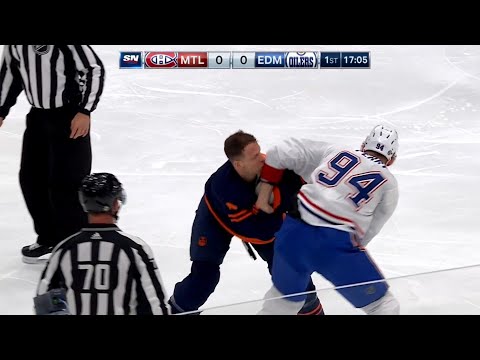 Corey Perry Drops The Gloves With Alex Chiasson