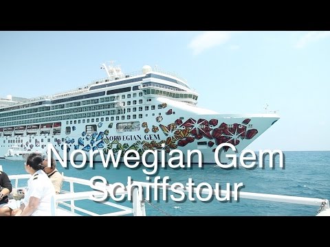 Norwegian Gem: Schiffstour und Rundgang