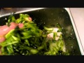 Cooking with chef Poungern, Veggie pickle or Som fuk guard, Lao food