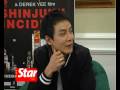 Daniel Wu morphs himself into character