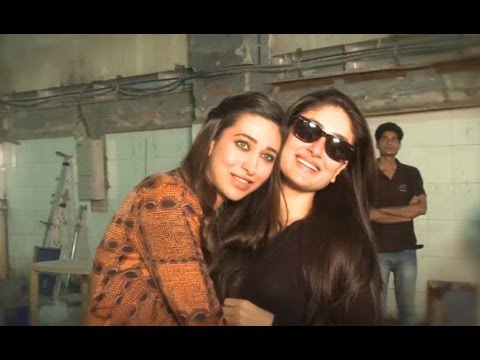 Karishma visits Kareena on the Heroine sets