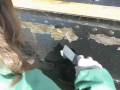 Scraping paint off Blackbird