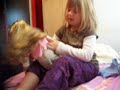 Tori dresses her American Girl Doll