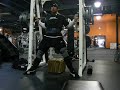 Wide Stance Smith Machine Squats