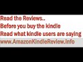 Amazon Kindle Review - Kindle Review - We review the Kindle