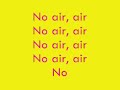 Jordin Sparks Ft Chris Brown No Air  ( Lyrics)