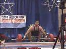 American Open 2007 - Mens 94 kg class SNATCH - part 1
