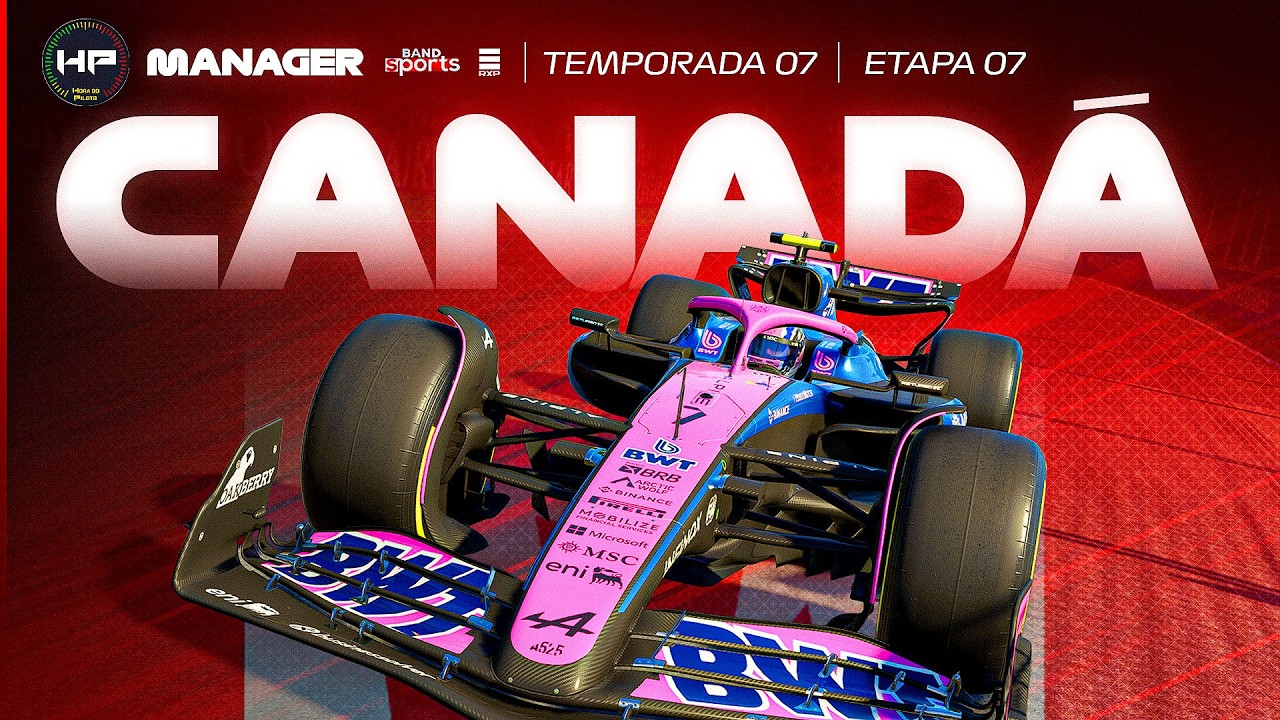 GP do Canadá eSports. HP Manager . S7 . Etapa 5 . 2026