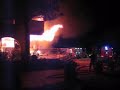 L'incendio del Ristorante Il Pirata di Senigallia