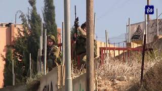 الاحتلال يدب الرعب في قرية عوريف جنوب مدينة نابلس بالضفة الغربية - (17-11-2018)