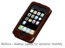 Melkco Tasche Leder Etui cuir ~Apple iPhone 3G (8GB/16GB) Sleeve Type (Red)