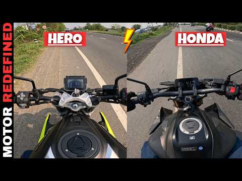 Finally 2025 Hero Xtreme 250R Vs Honda CB300F Ride Comparison | Hero Xtreme 250R Winner??