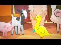 A duck walks into a barn...