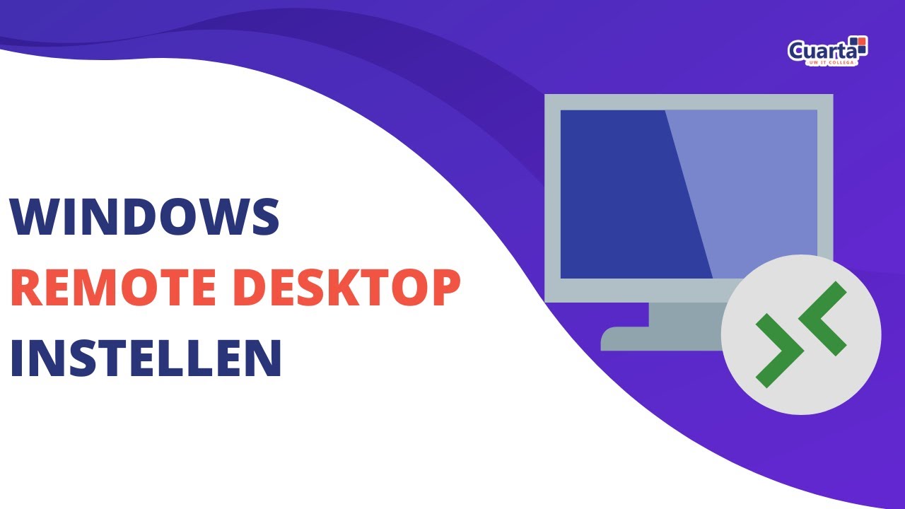 Hoe Stel Je Eenvoudig Remote Desktop In - Windows 10/11