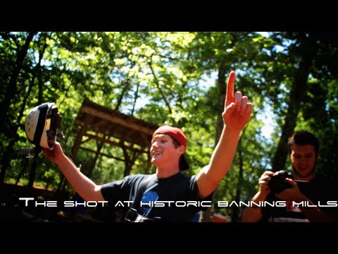 Amazing Basketball Trick Shots at Historic Banning Mills Adventure Tower