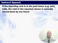 Grammar Intermediate - Lesson12 Reported Speech