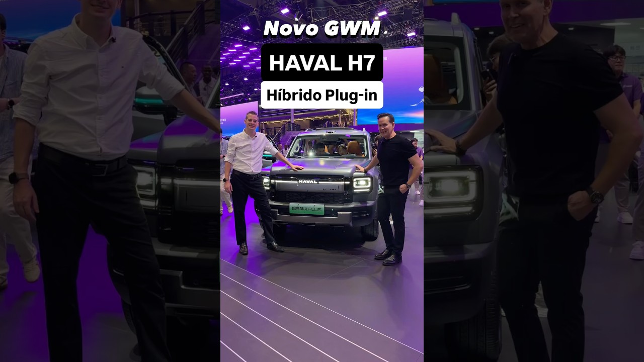 Novo GWM Haval H7 híbrido plug-in