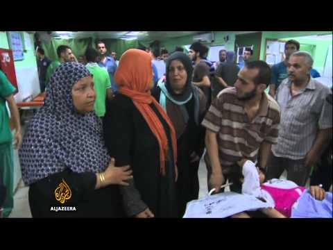 UN shelter in Gaza 'struck by Israeli shells'