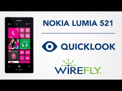 Nokia Lumia 521 Smartphone Quick Look by Wirefly