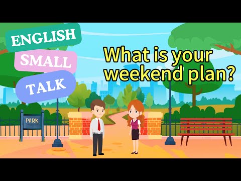 Daily English Conversation | Small Talk: Weekend Plans