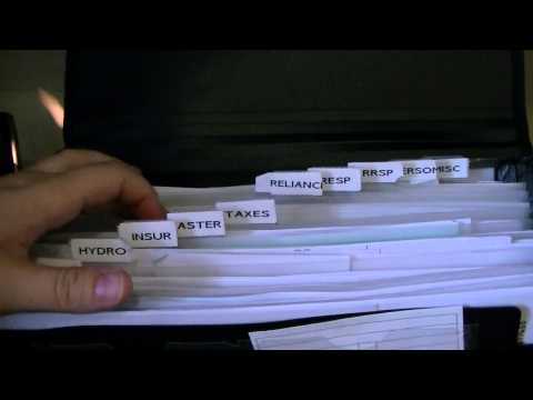 how to organize papers