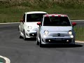 Abarth 500 in pista