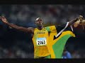 TRIBUTE TO ALL. Usain Bolt 200M 19.30 and 100m 9.69: