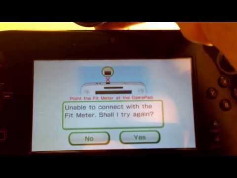 how to use wii u fit meter