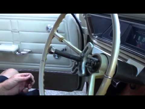 how to remove vs commodore steering wheel