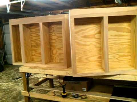 how to build garage cabinets