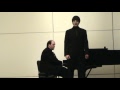 Sean Galligan sings Si tra I ceppi